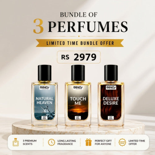 Bundle Of 3 Perfumes 35ML