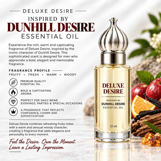 Deluxe Desire -  Inspired  By Dunhill Desire Concentrated Perfume Attar Oil 12ML