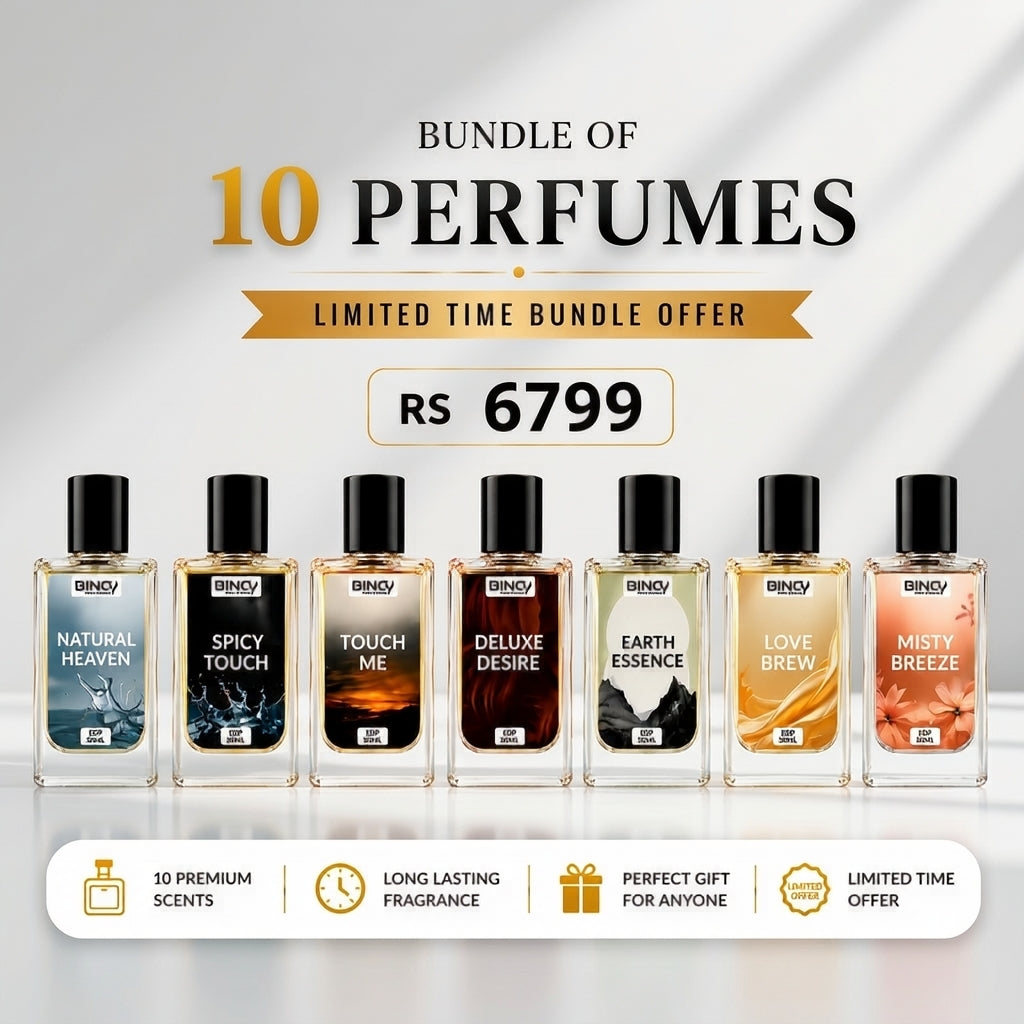 Bundle Of 10 Perfumes 35ML