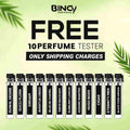 Free 10 Perfume Testers - Bincy.pk